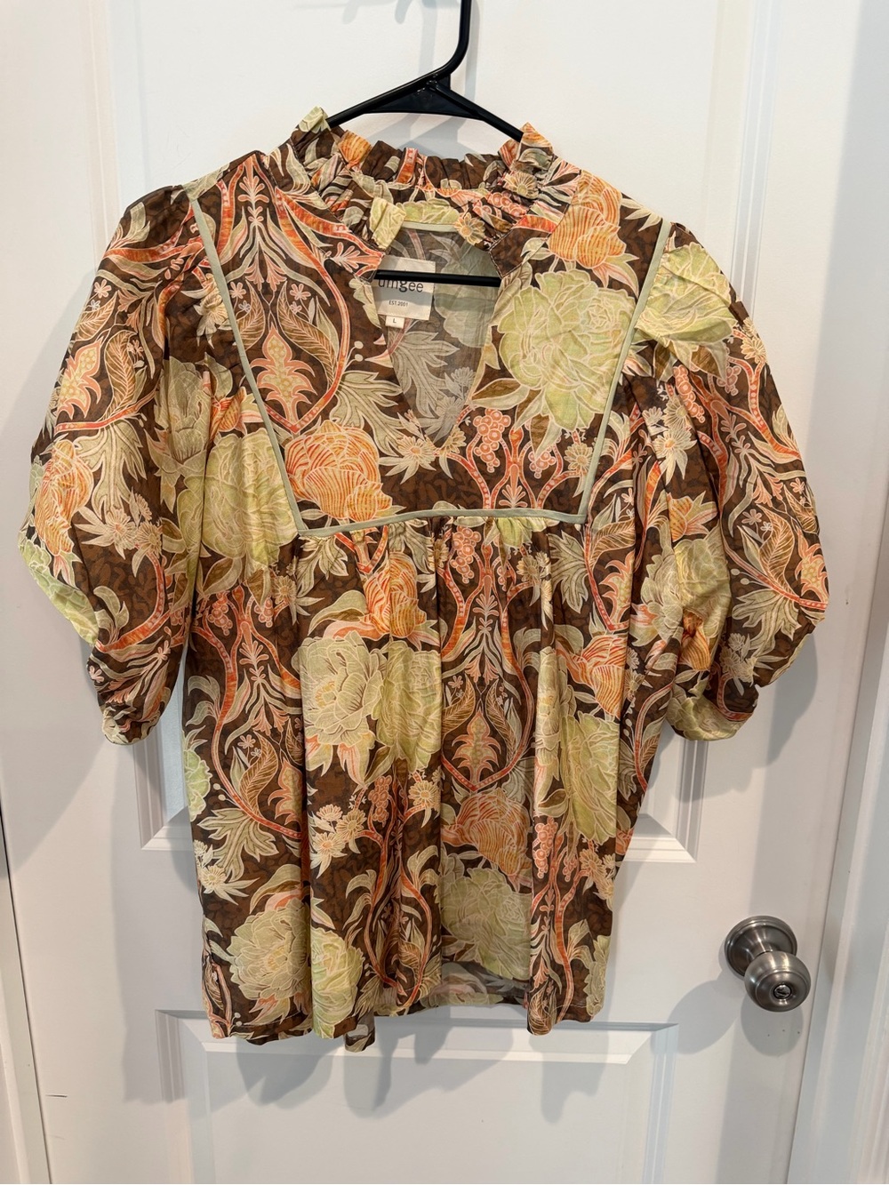 Umgee Blouse Size Large
